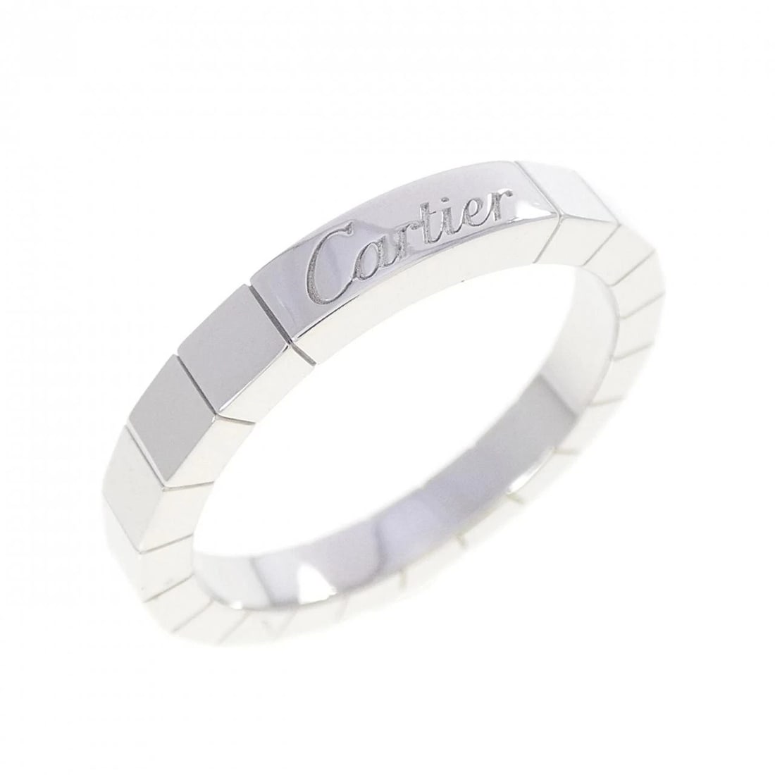 CARTIER LANIER RING: Cartier Lanier Ring Brand: CARTIER Type/Style: Cartier Ring Material: 750 white gold, Color: WHITE GOLD Size: US7 1/4(55) Accessories: None Accessories Notice: When purchasing pre-owned goods, please