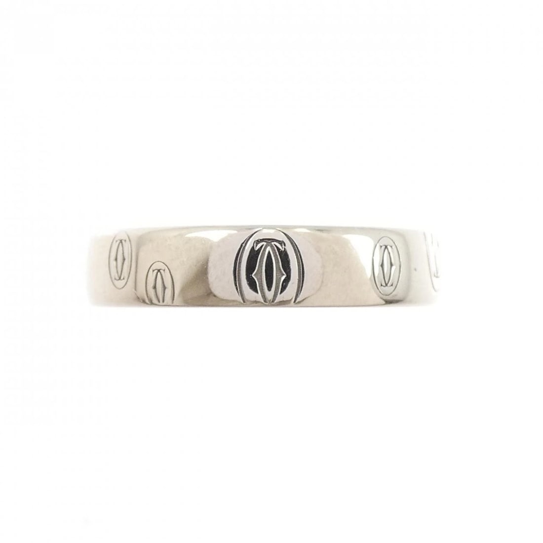 CARTIER HAPPY BIRTHDAY RING: Cartier Happy Birthday Ring Brand: CARTIER Type/Style: Cartier Ring Material: 750 white gold, Color: WHITE GOLD Size: US5 1/4(50) Accessories: None Accessories Notice: When purchasing pre-owned