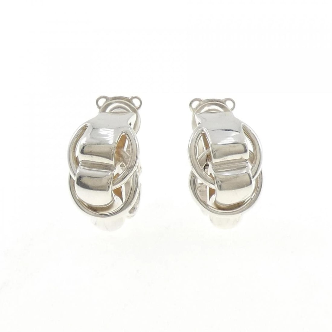 HERMES HALLMARK EARRINGS: Hermes Hallmark Earrings Brand: HERMES Type/Style: Hermes Pierce/Earring Material: Hall mark, Color: none Size: Actual Size Approximate dimensions: 26.3cm (height) x 14.5cm (width) Accessories: None
