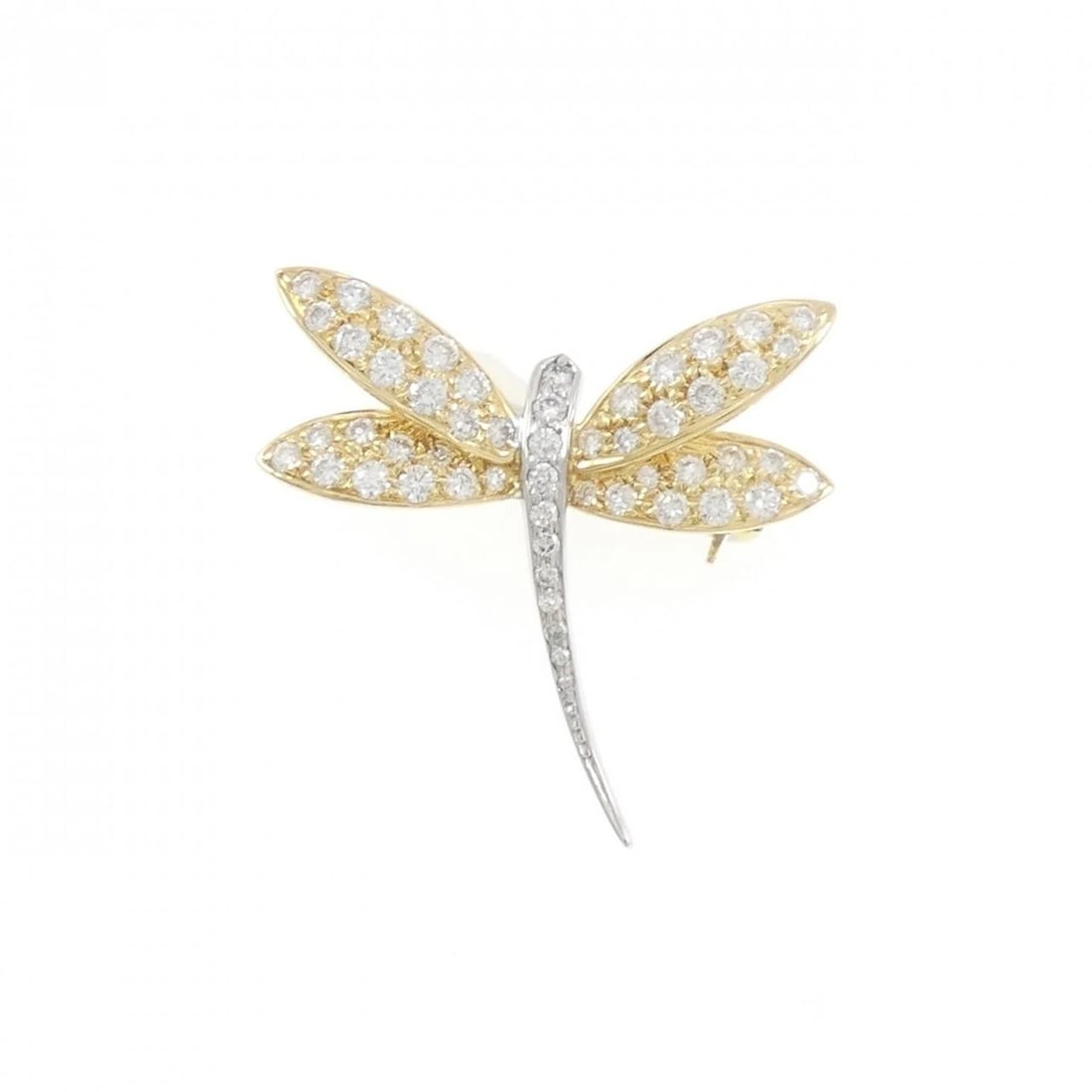 PONTE VECCHIO DIAMOND BROOCH: Ponte Vecchio Diamond Brooch Brand: Ponte Vecchio Type/Style: Ponte Vecchio Pendant/Brooch Material: 18K Yellow Gold / 18K White Gold, Main Stone Natural Color: YG,WG Size: Actual Size Approximate dim