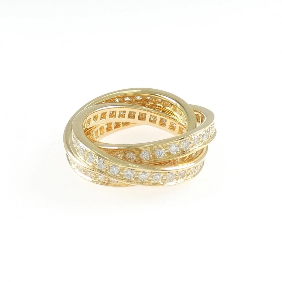 CARTIER THREE BANGLE RING - 2