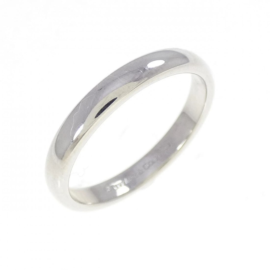TIFFANY & CO. FOREVER WEDDING BAND RING: TIFFANY & Co. Forever Wedding Band Ring Brand: TIFFANY&Co. Type/Style: TIFFANY & Co. Ring Material: Platinum950, Color: Silver Size: US6 1/4 Accessories: None Accessories Notice: When purchasing