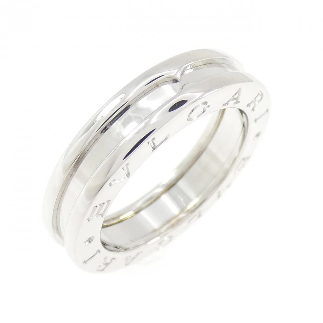 BVLGARI RING: Bvlgari ring Brand: BVLGARI Type/Style: Bulgari Ring Material: 750 white gold, Color: White Gold Size: US5 1/4(50) Accessories: None Accessories Notice: When purchasing pre-owned goods, please refer