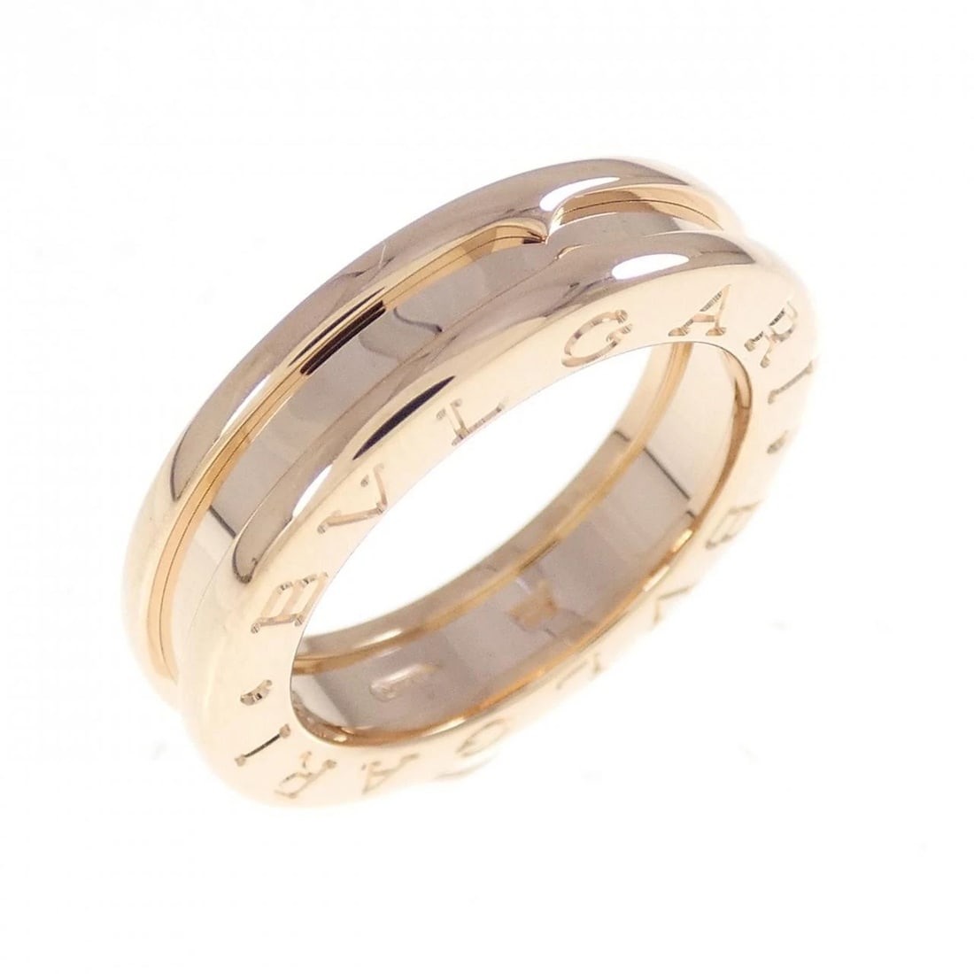 BVLGARI RING: Bvlgari ring Brand: BVLGARI Type/Style: Bulgari Ring Material: 750 Pink Gold, Color: Pink Gold Size: US4(47) Accessories: None Accessories Notice: When purchasing pre-owned goods, please refer to the