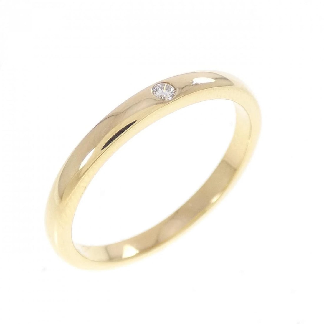 TIFFANY & CO. BAND RING: TIFFANY & Co. Band Ring Brand: TIFFANY&Co. Type/Style: TIFFANY & Co. Ring Material: 750 yellow gold, Main Stone Natural Color: Yellow Gold Size: US7 1/4 Accessories: None Accessories Notice: When