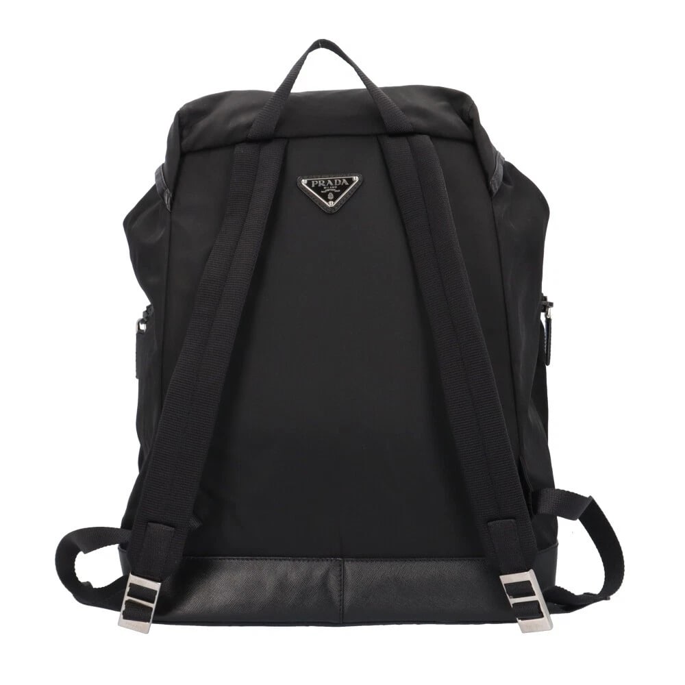 PRADA DAYPACK NYLON LEATHER - 2