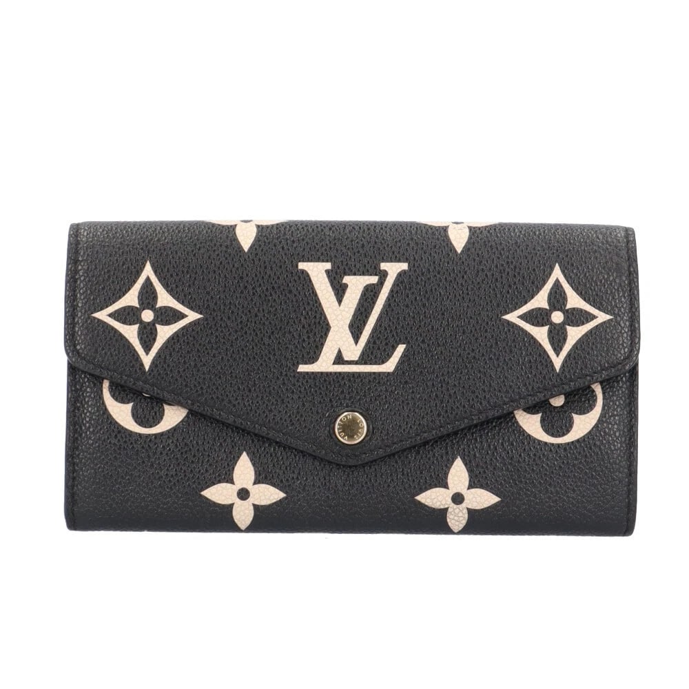 LOUIS VUITTON PURSE SARAH: LOUIS VUITTON purse Sarah Brand: LOUIS VUITTON Type/Style: purse Material: Exterior Material Monogram Bicolor Empreinte Color: Exterior color beige Size: W7.5 x H3.9x D1.2inch Accessories: None