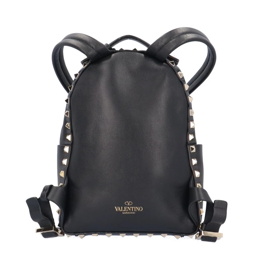 VALENTINO STUDS BACKPACK DAYPACK LEATHER - 2