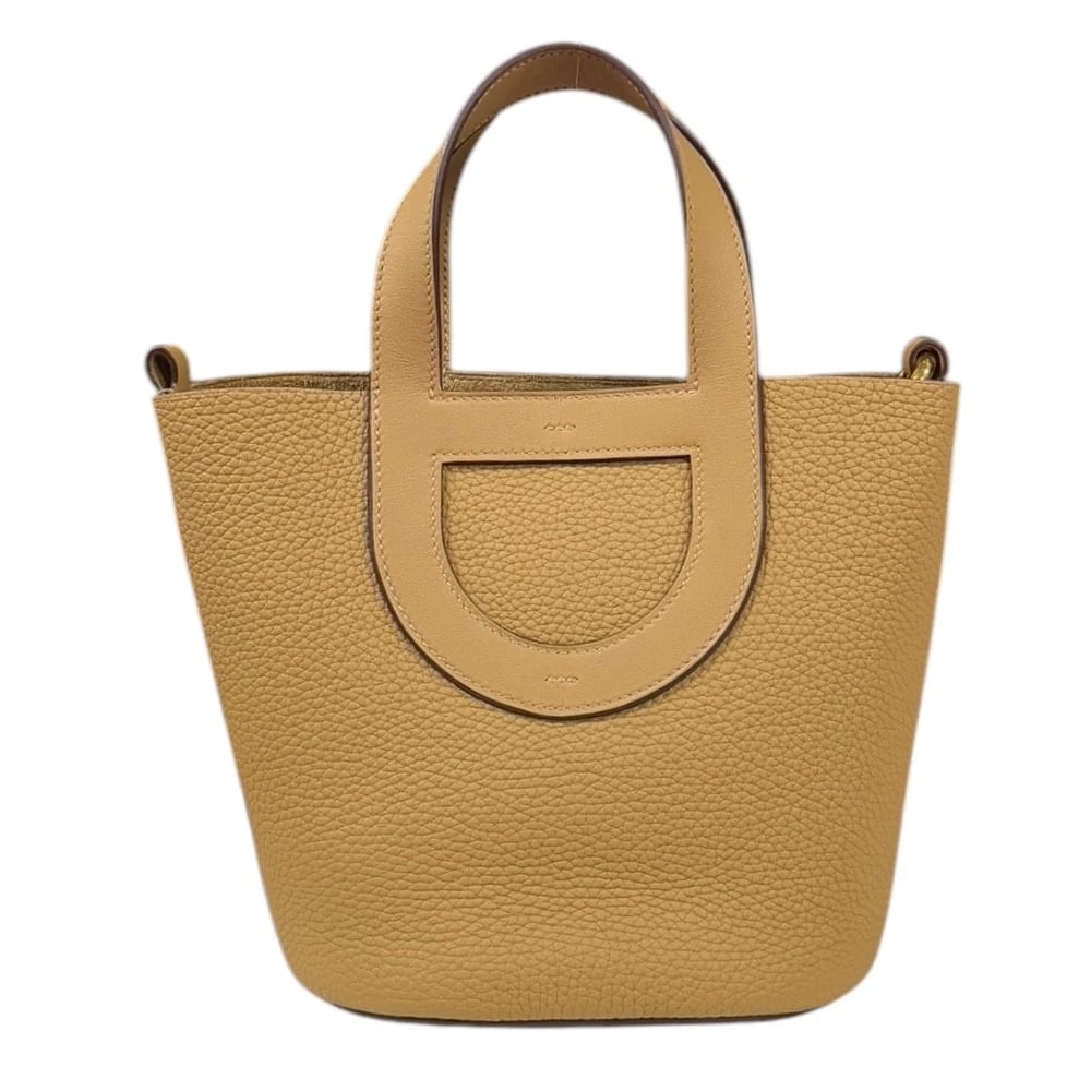 HERMES HANDBAG TAURILLON CLEMENCE SWIFT IN THE LOOP18: HERMES Handbag Taurillon Clemence Swift In the Loop18 Brand: HERMES Type/Style: Handbag Material: Exterior Material Taurillon Clemence Color: Exterior color Biscuit Size: W7.1 x H7.5 x D4.7inch Handle
