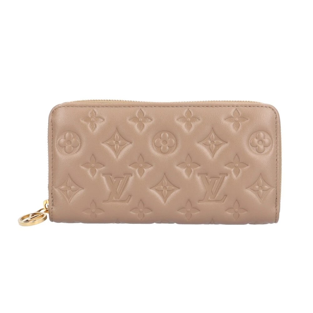 LOUIS VUITTON PURSE ZIPPY WALLET: LOUIS VUITTON purse Zippy wallet Brand: LOUIS VUITTON Type/Style: purse Material: Exterior Material Monogram emboss Color: Exterior color Taupe Size: W7.5 x H4.3x D1.2inch Accessories: None