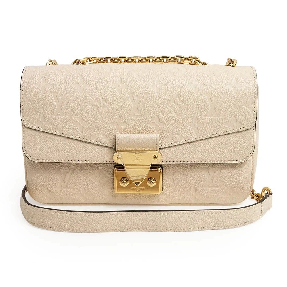 LOUIS VUITTON MARCEAU SHOULDER BAG: LOUIS VUITTON Marceau Shoulder Bag Brand: LOUIS VUITTON Type/Style: Shoulder Bag Material: Monogram Empreinte Color: Complaint Size: W: 24.5cm x H: 15cm x D: 6.5cm Accessories: None Accessories