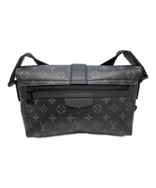 LOUIS VUITTON MONOGRAM ECLIPSE MESSENGER SHOULDER BAG - 2