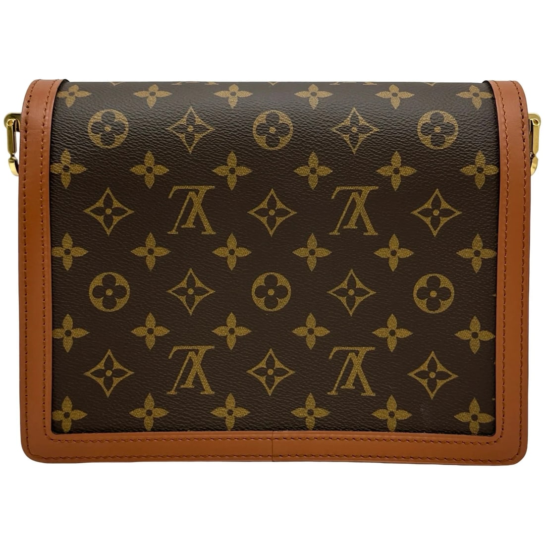 LOUIS VUITTON BROWN MONOGRAM REVERSE SHOULDER BAG - 3