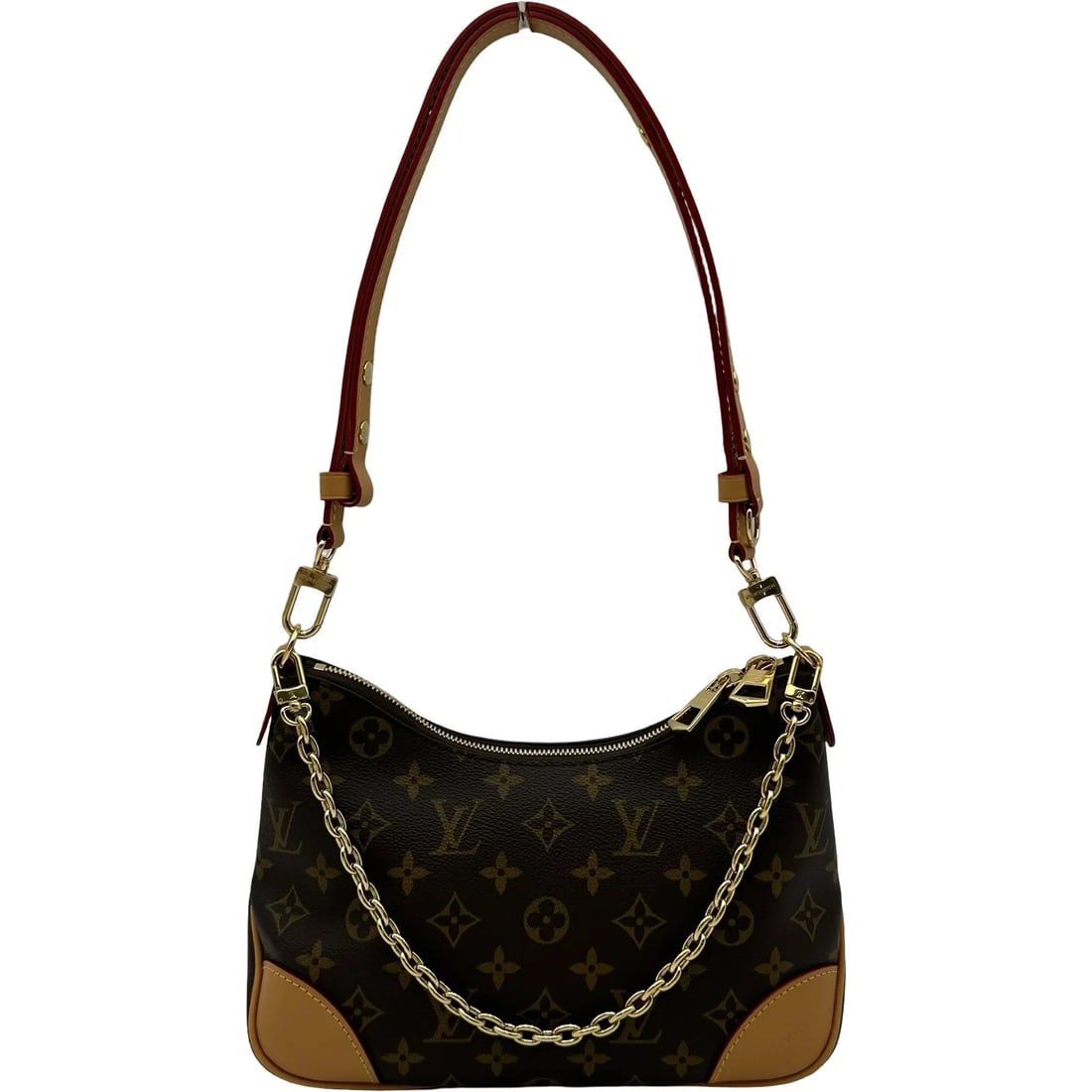 LOUIS VUITTON BOLOGNE BROWN MONOGRAM CANVAS SHOULDER BAG: LOUIS VUITTON Bologne Brown Monogram Canvas Shoulder Bag Brand: LOUIS VUITTON Type/Style: Shoulder Bag Material: Monogram Canvas Color: brown Size: W: 24cm / H: 19cm / D: 10cm Accessories: None