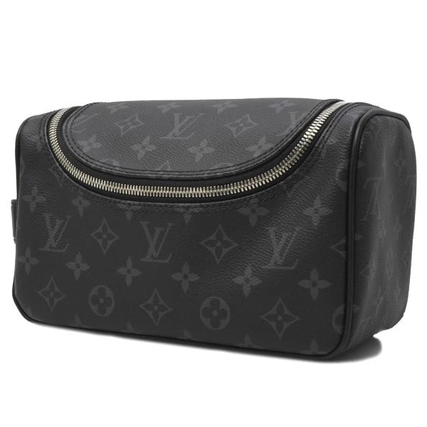 LOUIS VUITTON TOILETRY CLUTCH BAG MONOGRAM ECLIPSE BLACK: Louis Vuitton Toiletry Clutch Bag Monogram Eclipse Black Brand: LOUIS VUITTON Type/Style: Clutch Bag Material: None Color: None Size: W:23cm x H:14cm x D:11cm Accessories: None Accessories Notice: