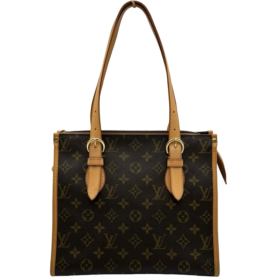 LOUIS VUITTON BROWN MONOGRAM SHOULDER BAG: LOUIS VUITTON Brown Monogram Shoulder Bag Brand: LOUIS VUITTON Type/Style: Shoulder Bag Material: Monogram Color: brown Size: W: 27cm / H: 23cm / D: 12.5cm Accessories: None Accessories Notice: When