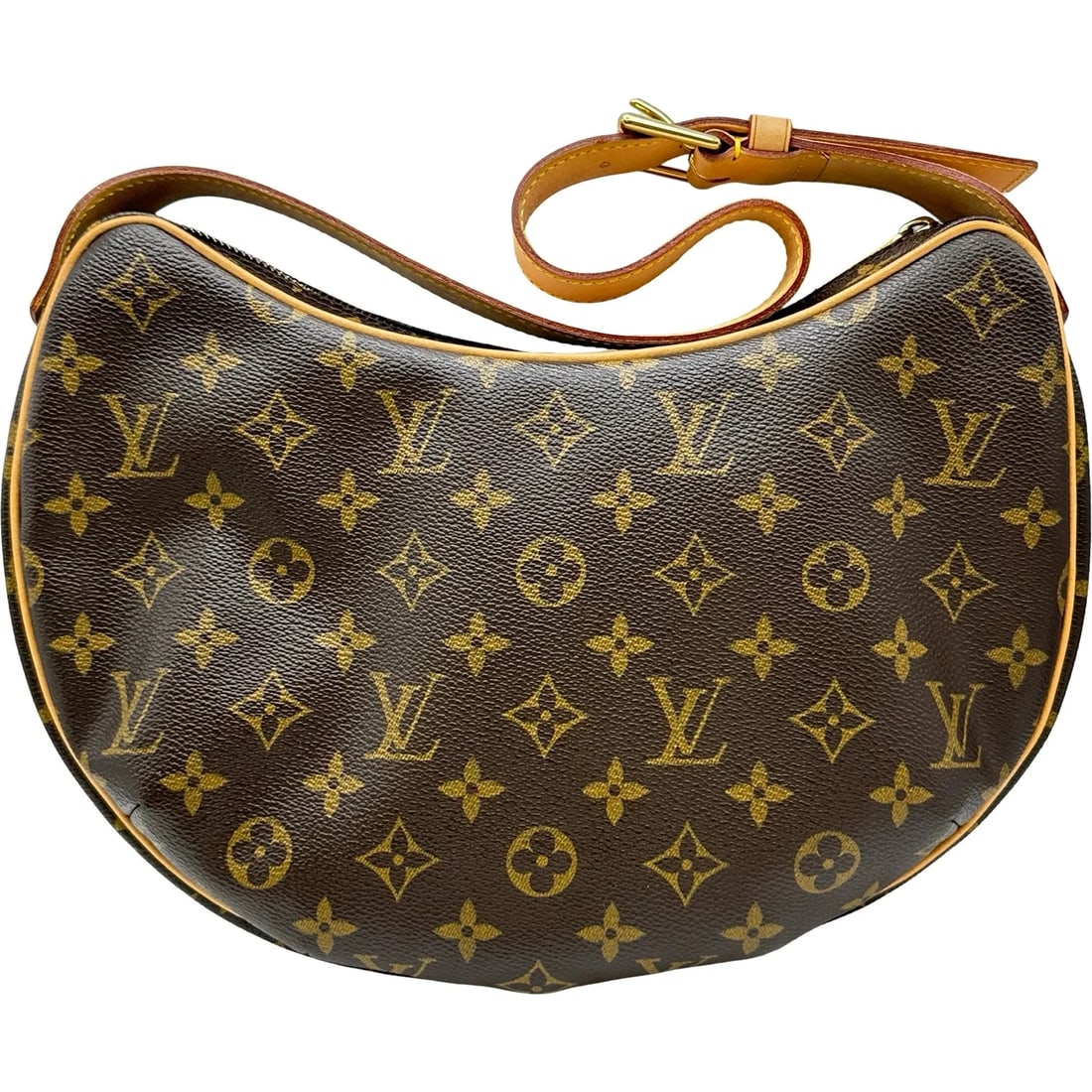 LOUIS VUITTON BROWN MONOGRAM CANVAS SHOULDER BAG: LOUIS VUITTON Brown Monogram Canvas Shoulder Bag Brand: LOUIS VUITTON Type/Style: Shoulder Bag Material: Monogram Canvas Color: brown Size: W: 30cm / H: 20cm / D: 6cm Accessories: None Acc