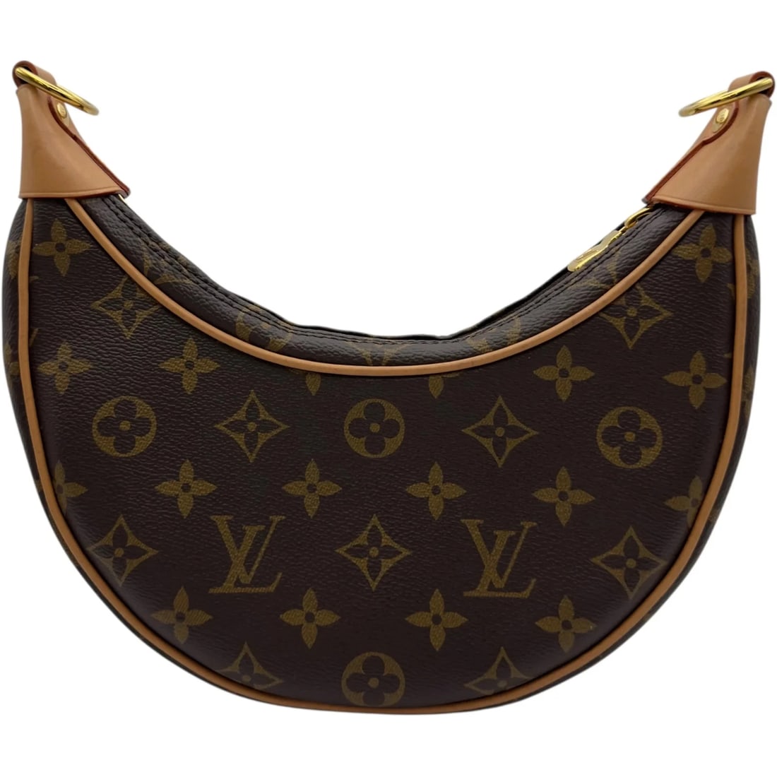 LOUIS VUITTON LOOP BROWN MONOGRAM SHOULDER BAG - 3