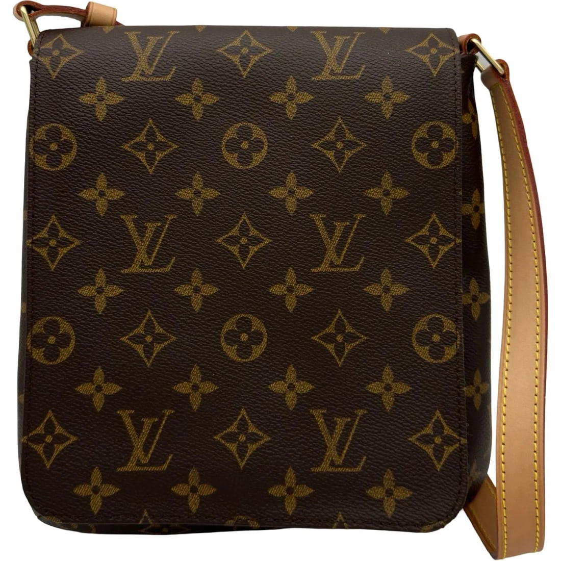 LOUIS VUITTON MUSETTE BROWN MONOGRAM CANVAS: LOUIS VUITTON Musette Brown Monogram Canvas Brand: LOUIS VUITTON Type/Style: Handbag Material: Monogram Canvas Color: brown Size: W: 21cm / H: 24cm / D: 3cm Accessories: None Accessories N