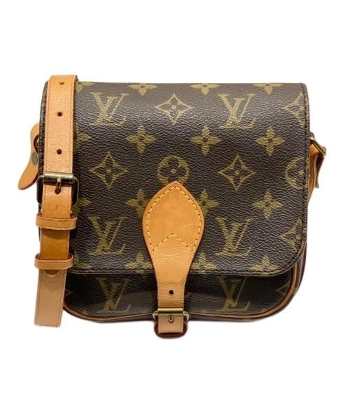 LOUIS VUITTON CARTOUCHIERE PM SHOULDER BAG: LOUIS VUITTON Cartouchiere PM Shoulder Bag Brand: LOUIS VUITTON Type/Style: Shoulder Bag Material: Monogram Canvas Color: Brown Size: H:15.0cm / W:16.5cm / D:5.0cm Accessories: None Access
