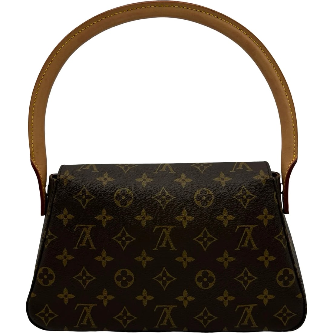 LOUIS VUITTON LOOPING MINI BROWN MONOGRAM CANVAS - 3