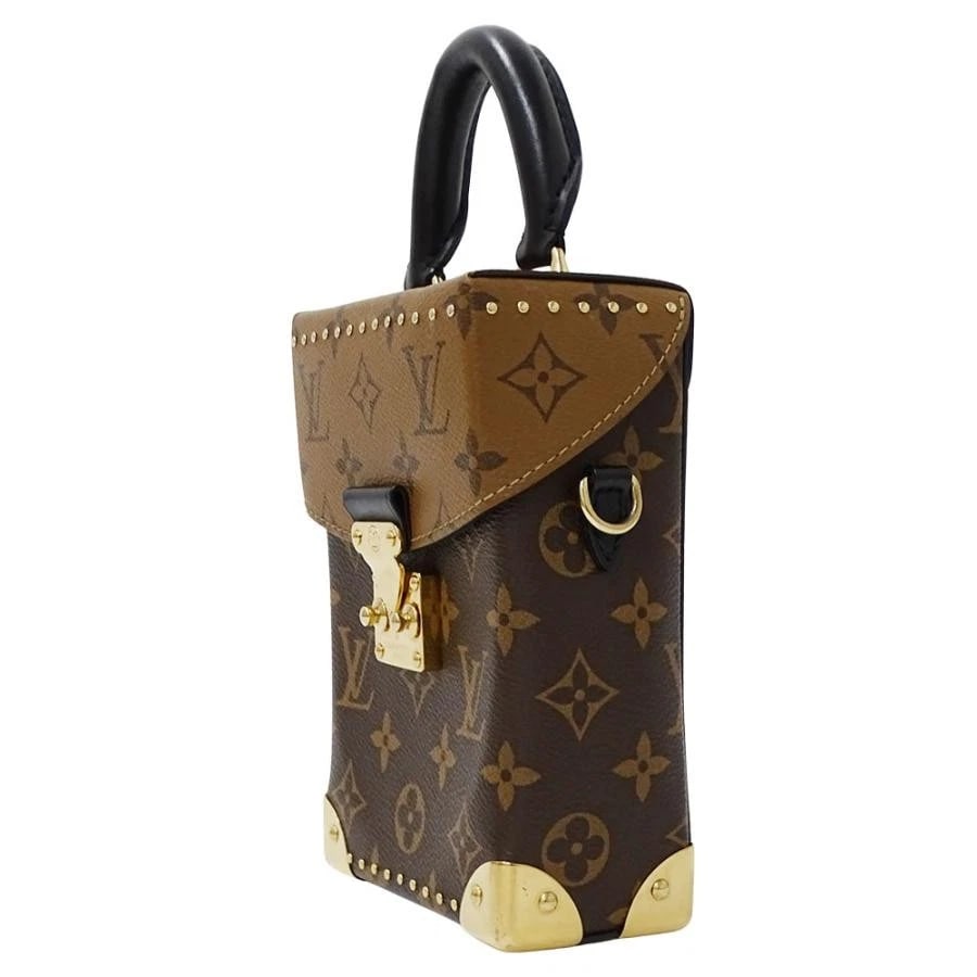 LOUIS VUITTON MONOGRAM REVERSE CAMERA BOX HANDBAG - 4