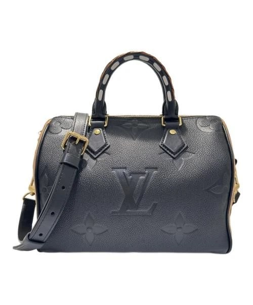 LOUIS VUITTON WILD AT HEART SPEEDY BANDOULIERE: LOUIS VUITTON Wild at Heart Speedy Bandouliere Brand: LOUIS VUITTON Type/Style: Handbag Material: Monogram Empreinte Leather Color: Black X Brown Size: H:18.0cm / W:25.0cm / D:14.0cm Accessories: