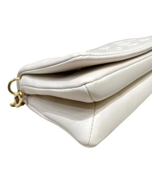 LOUIS VUITTON MONOGRAM EMBOSSED POCHETTE - 5