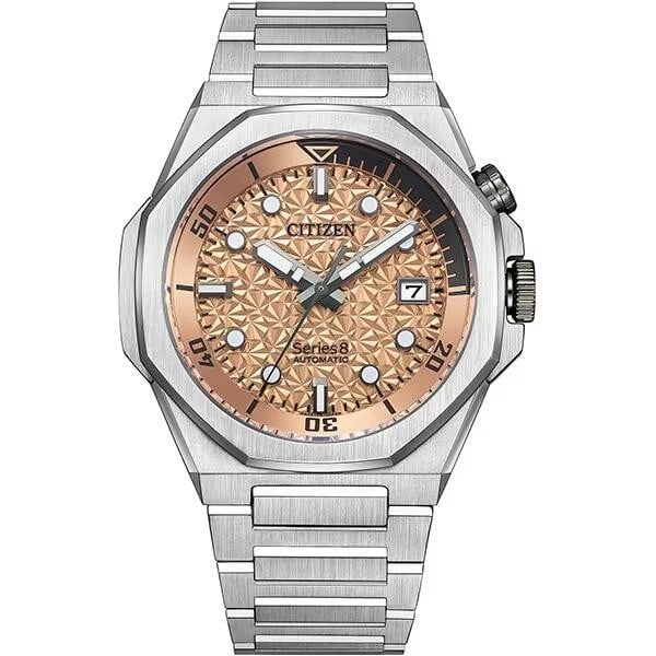 CITIZEN COPPER PINK WATCH: Citizen Copper Pink Watch Brand: Citizen Type/Style: Wristwatch Material: Case Material Stainless Steel Band Material Stainless Steel Color: Dial Color Dial Color copper pink Case Color Silver Band