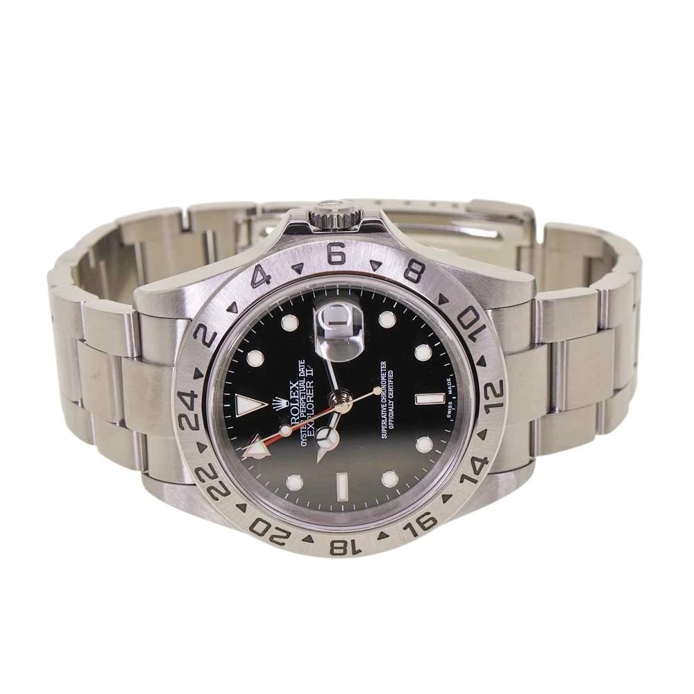 ROLEX EXPLORER BLACK WATCH - 6