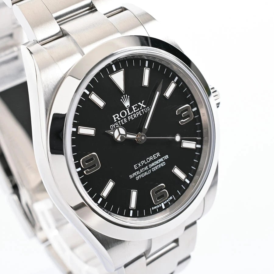 ROLEX BLACK WATCH - 4