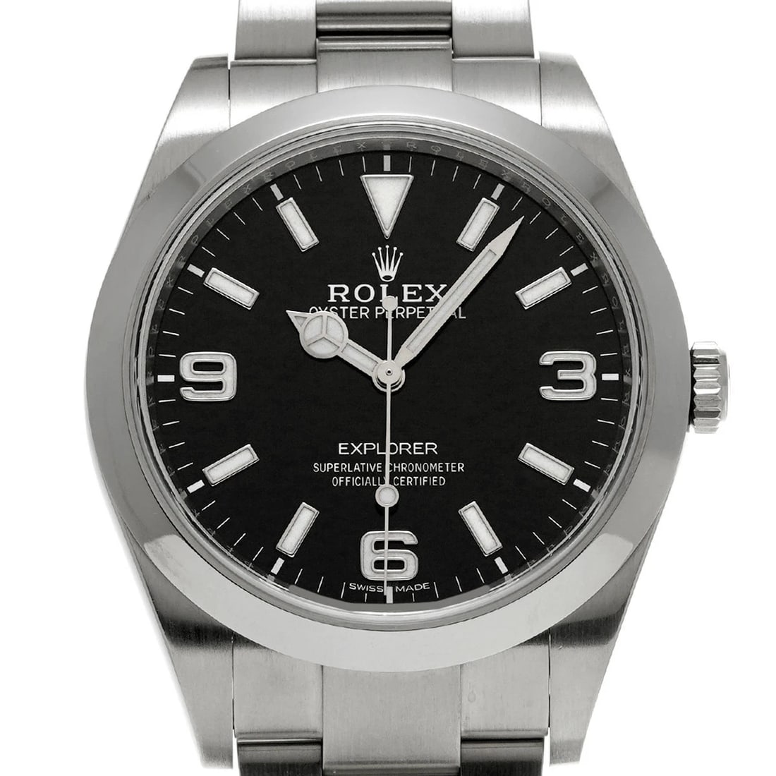 ROLEX EXPLORER BLACK WATCH - 4