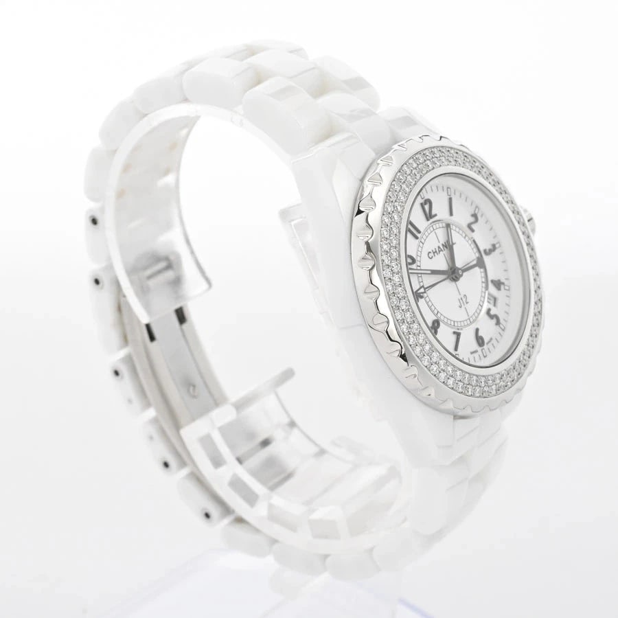 CHANEL WHITE WATCH - 3
