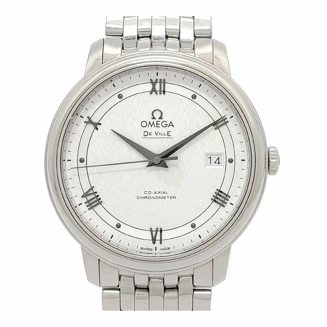 OMEGA DEVIL PRESTIGE SILVER WATCH: Omega Devil Prestige Silver Watch Brand: OMEGA Type/Style: Wristwatch Material: Case Material N/A Band Material Stainless Steel Color: Dial Color Silver Size: Wrist Size 20cm Case Size 40mm