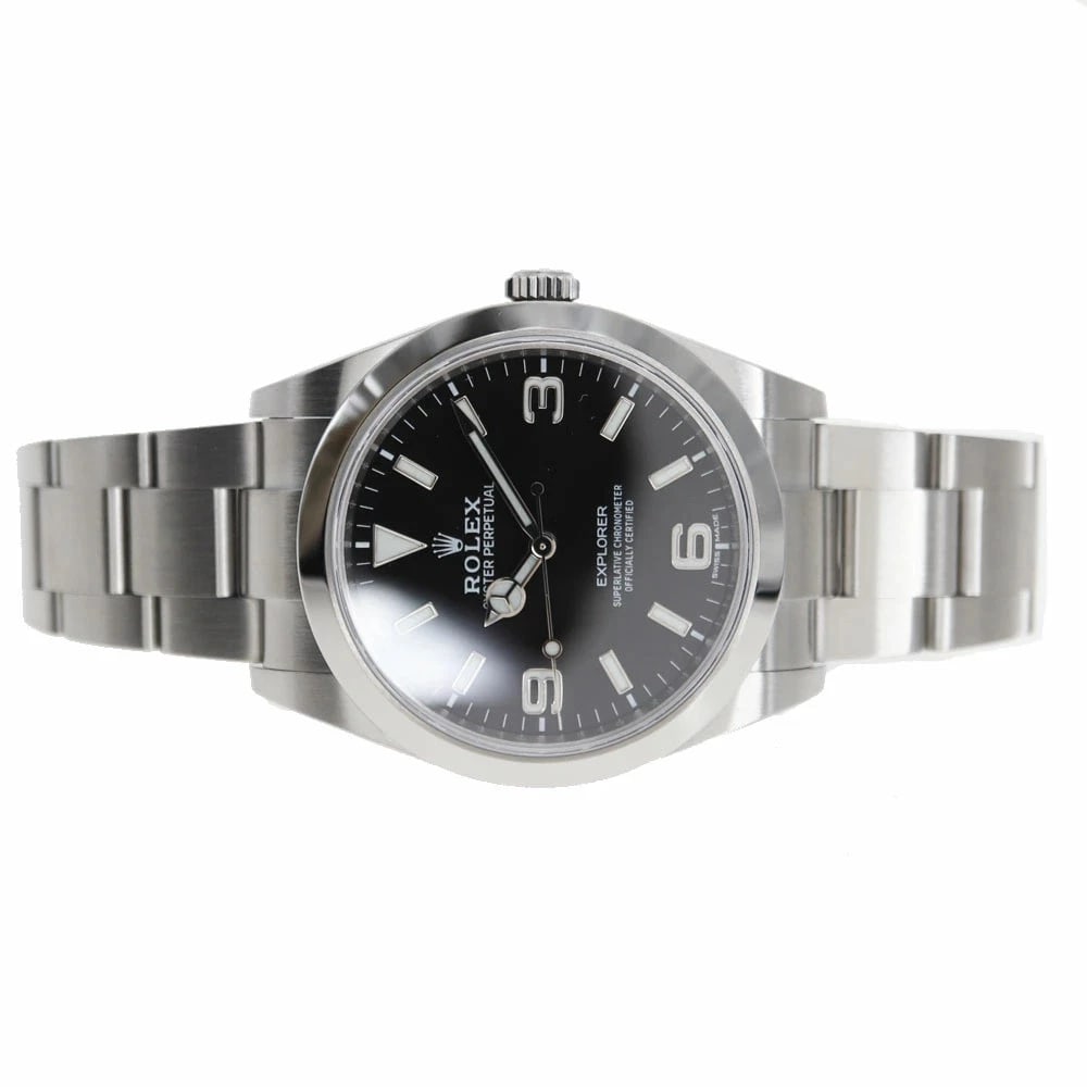 ROLEX EXPLORER BLACK WATCH - 6