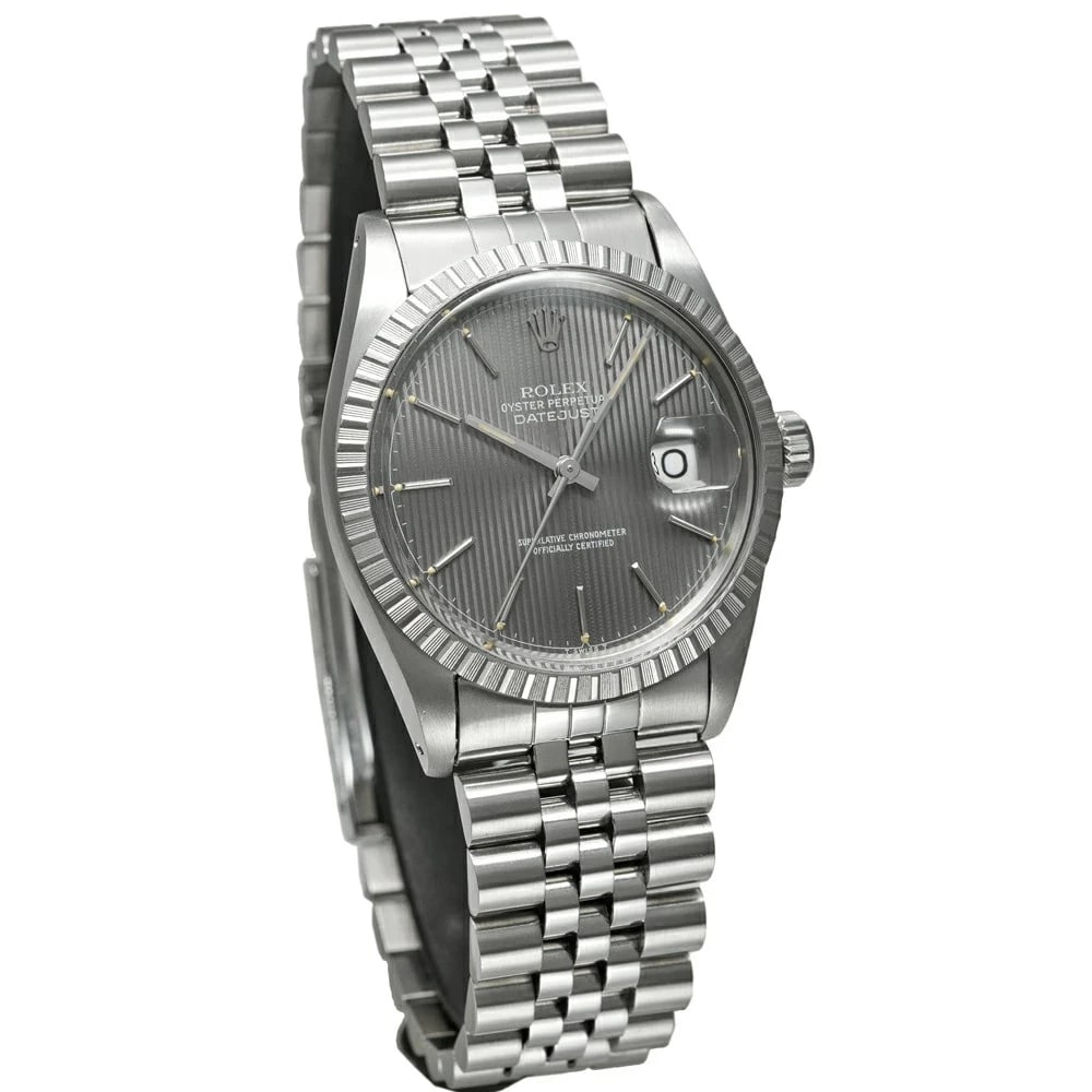 ROLEX DATEJUST GRAY WATCH - 2