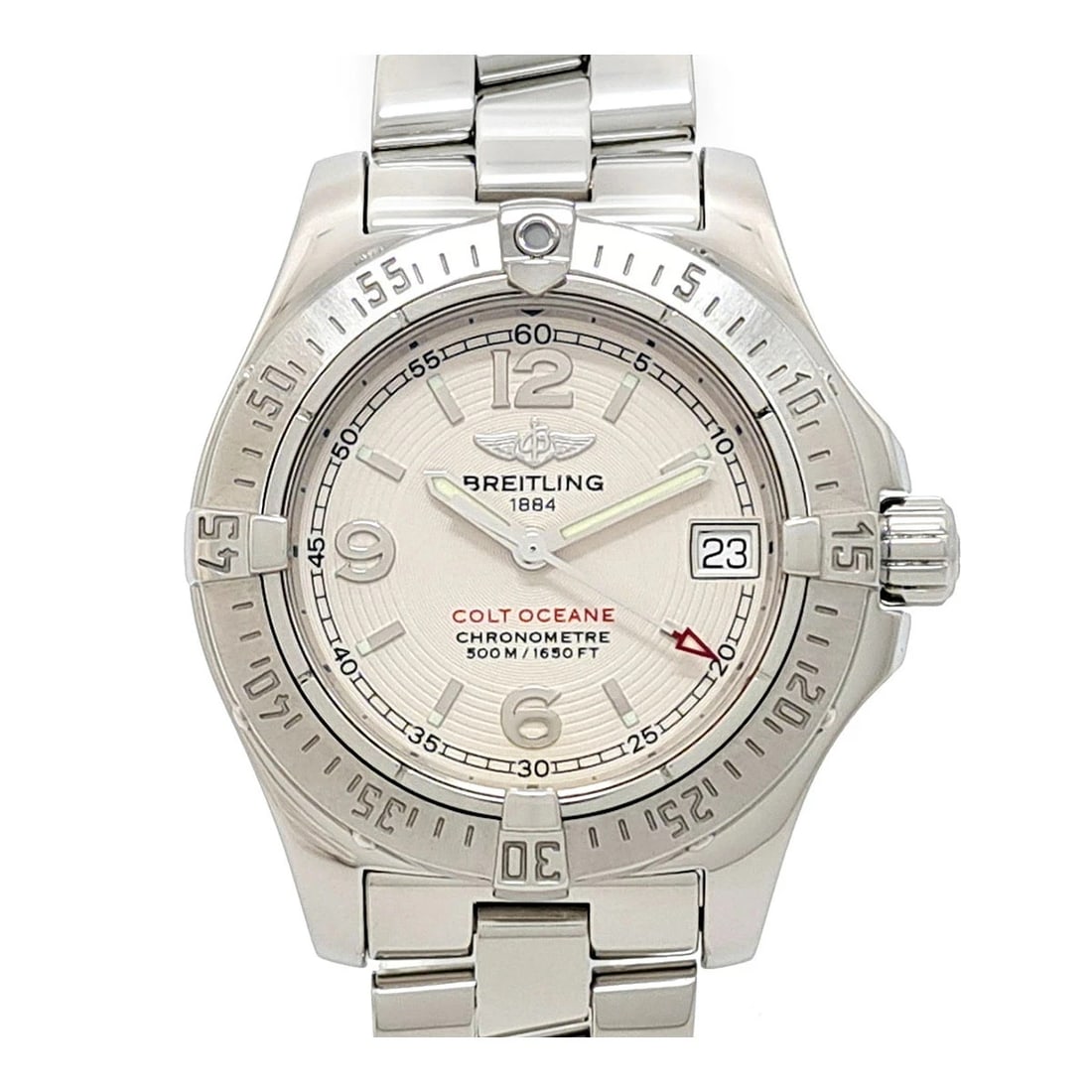 BREITLING SILVER WATCH