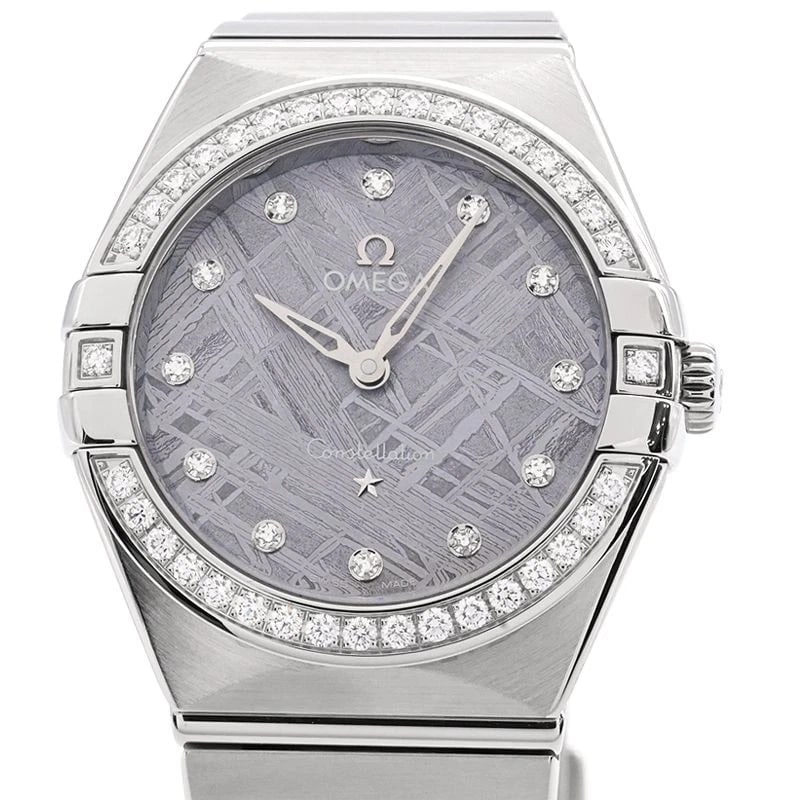 OMEGA CONSTELLATION WATCH: Omega Constellation Watch Brand: OMEGA Type/Style: Wristwatch Material: Band Material Stainless Steel Diamond Case Material N/A Color: Dial Color NONE Size: Wrist Size 17.0cm Case Size 28mm