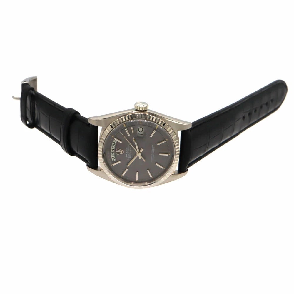 ROLEX DATE GRAY WATCH - 6