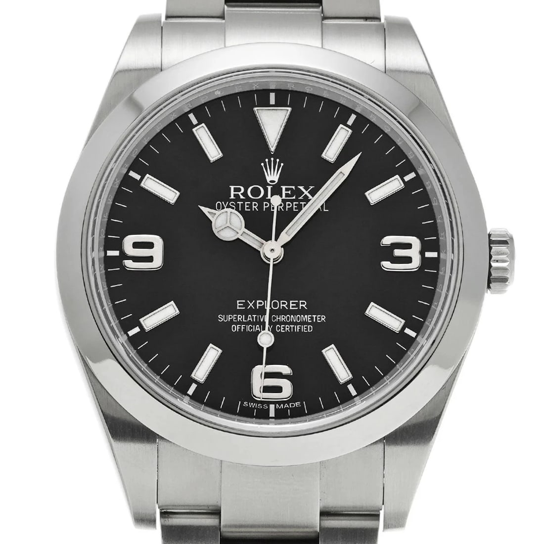 ROLEX EXPLORER BLACK WATCH - 4