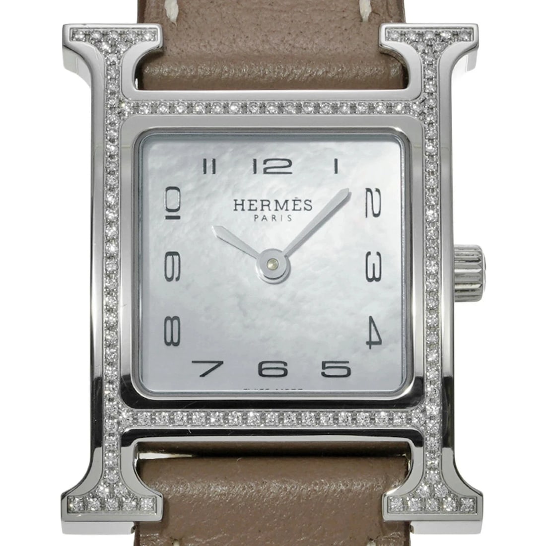 HERMES WHITE WATCH - 4