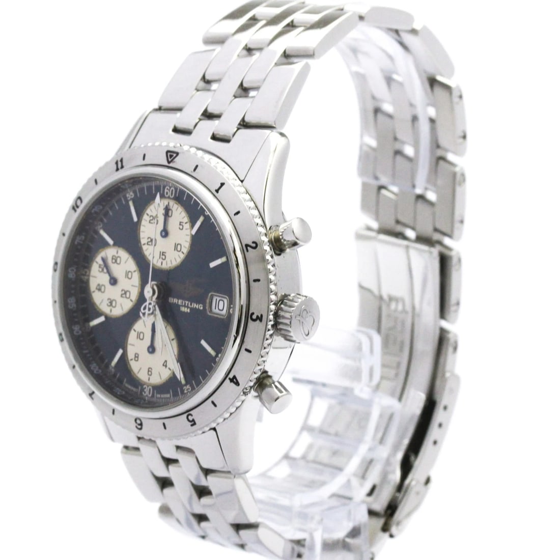BREITLING NAVITIMER STEEL AUTOMATIC WATCH - 2