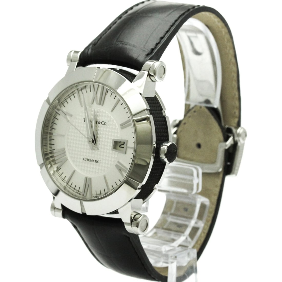 TIFFANY ATLAS STEEL AUTOMATIC WATCH - 2