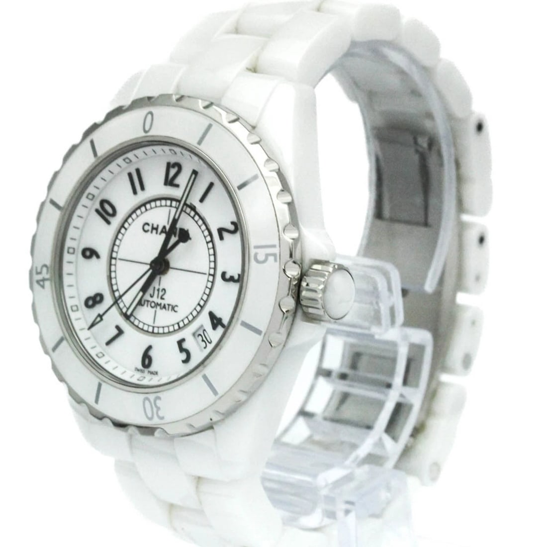 CHANEL J12 CERAMIC AUTOMATIC WATCH - 2