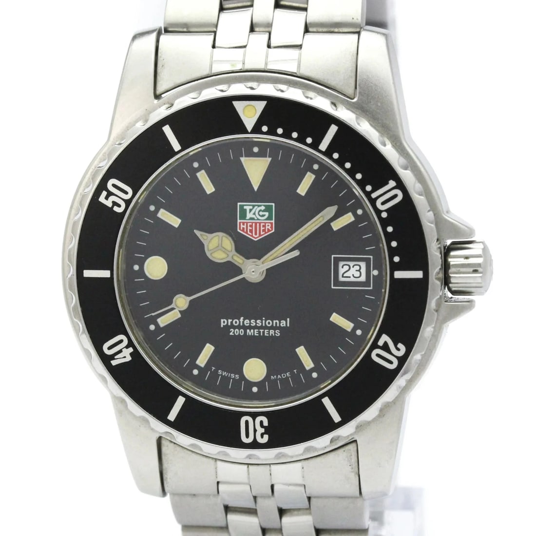 TAG HEUER PROFESSIONAL STAINLESS STEEL QUARTZ WATCH (1 of 5)