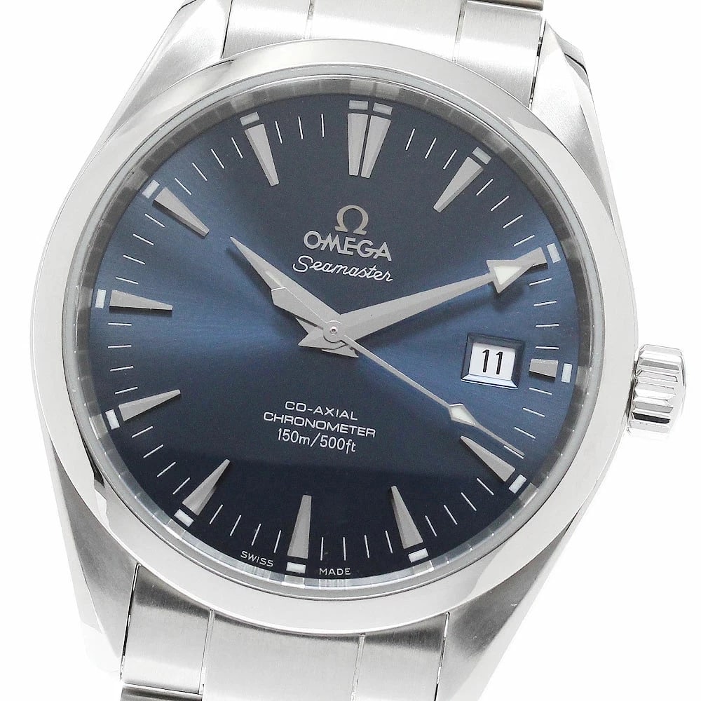 OMEGA WATCH SEAMASTER AQUA TERRA WATCH: Omega Watch Seamaster Aqua Terra Watch Brand: OMEGA Type/Style: Wristwatch Material: SS Color: none Size: Case size: 39mm Wrist size: Approx. 19cm Accessories: None Accessories Notice: Whe