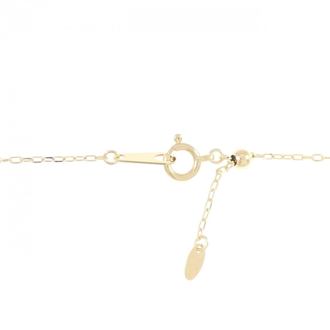 K18YG FLOWER RUBY NECKLACE - 4