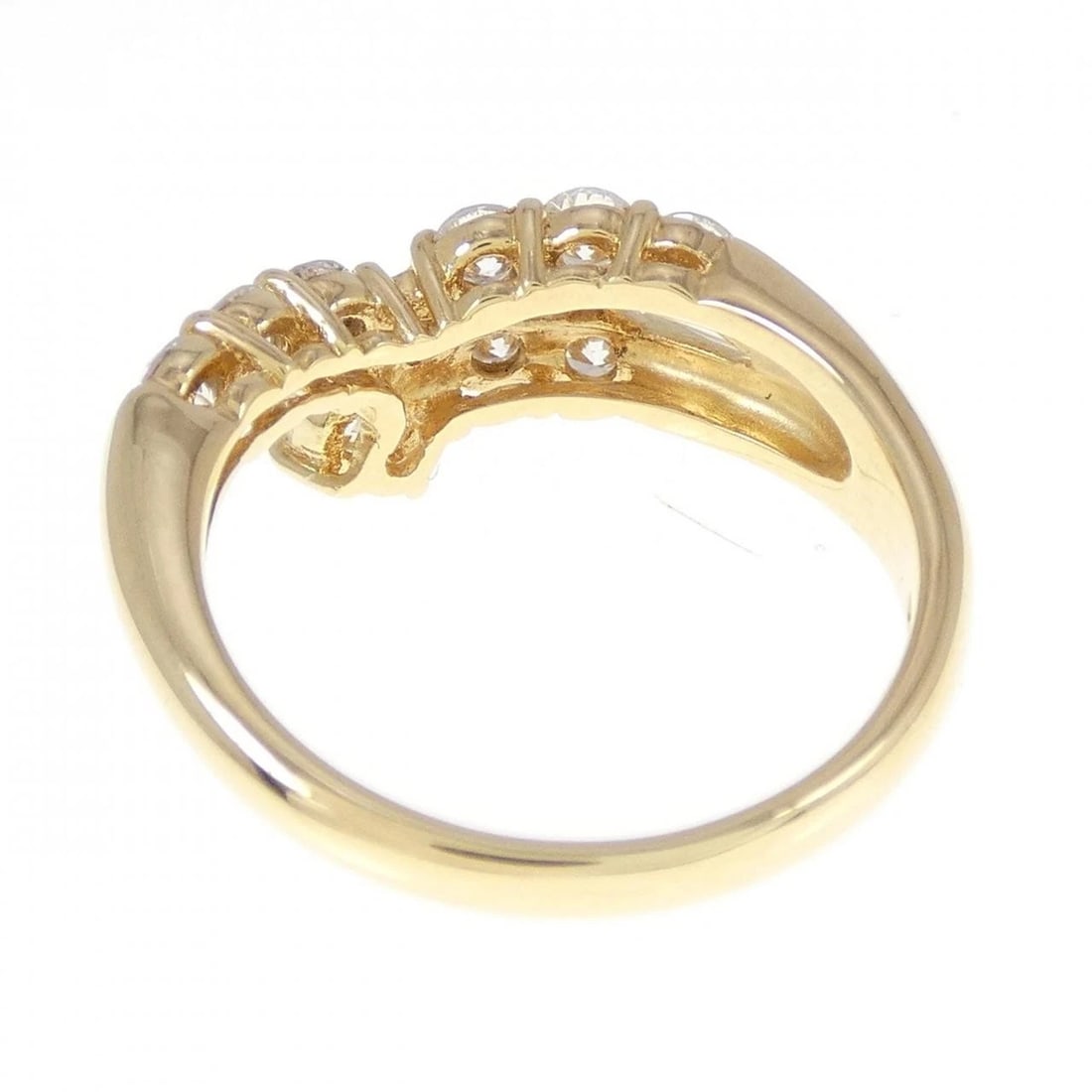 K18YG DIAMOND RING - 3