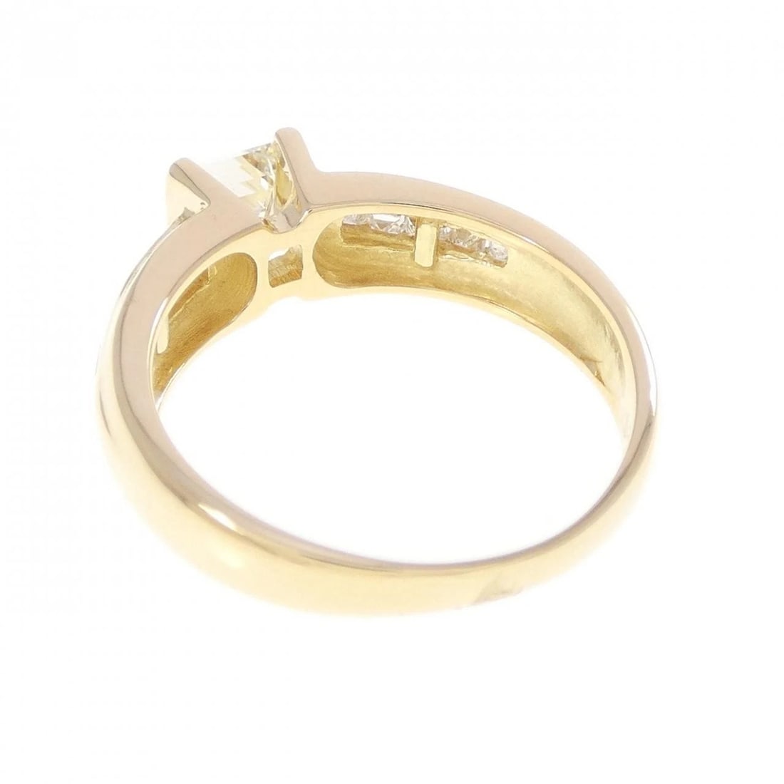 K18YG DIAMOND RING - 3