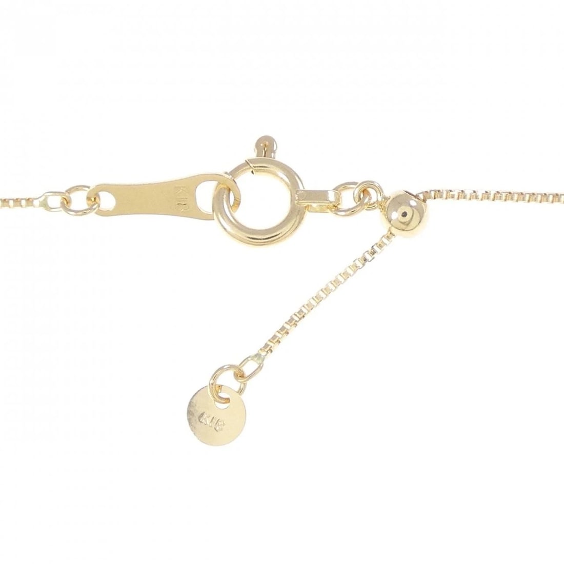 K18YG FLOWER RUBY NECKLACE - 4
